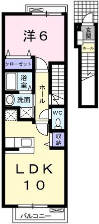 マーカスＡの物件間取画像